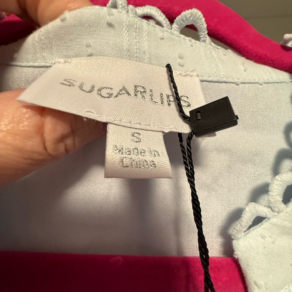 Sugarlips Light Blue Mini Dress NWT size Small - Picture 6 of 8